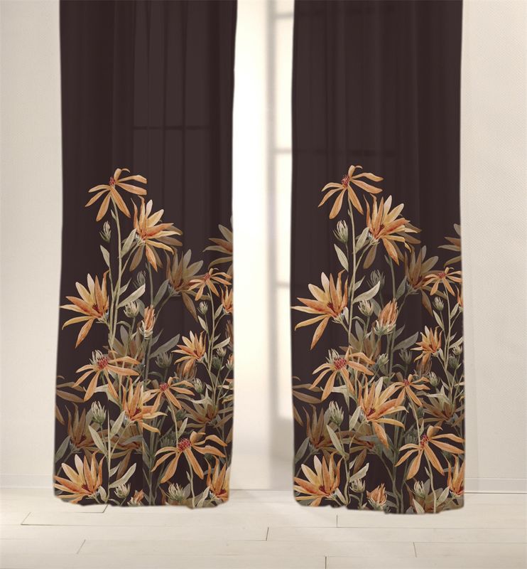 Redlunds Denice Multilängd Svart Guld 2x140x250 cm
