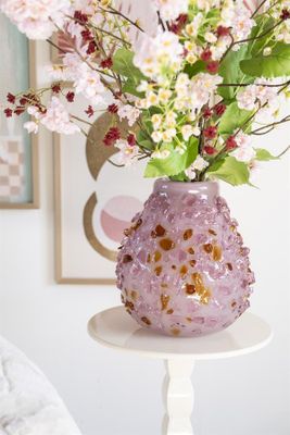 By Boo Quartz 2 Orange Glasvas