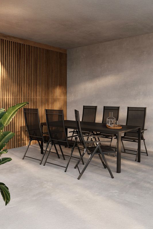 Venture Home Giardini Matgrupp med Levanzo Stolar