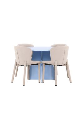 Venture Home Matbord Bootcut med Astoria Stol