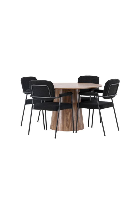 Venture Home Matgrupp Lanzo med stolarna Yesterday