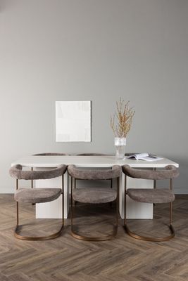 Venture Home Matgrupp Olga med stolarna Morning