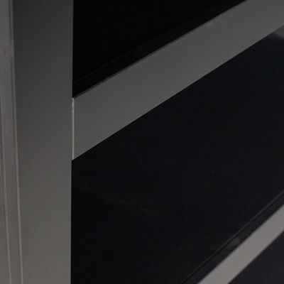 WOOOD Bonk Öppen Hylla i Matt Svart Furu