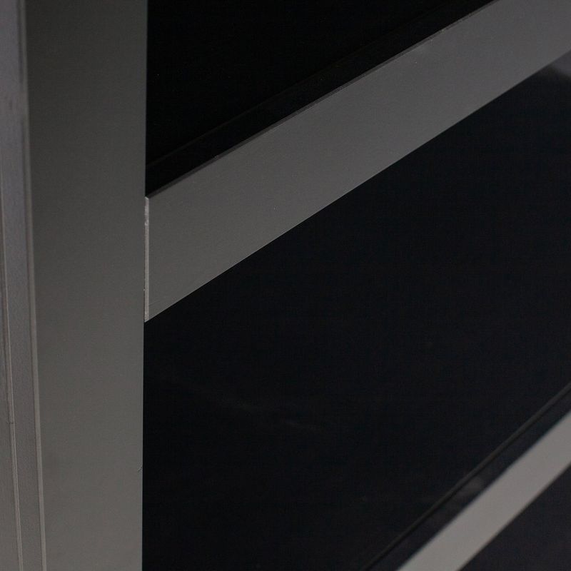 WOOOD Bonk Öppen Hylla i Matt Svart Furu