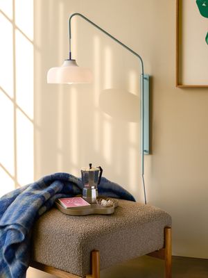 Hübsch Moment Sittpuff Grå