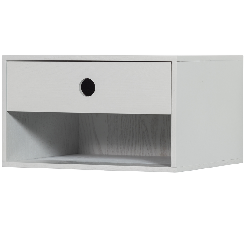 WOOOD Nancy Hängande Sängbord Mist