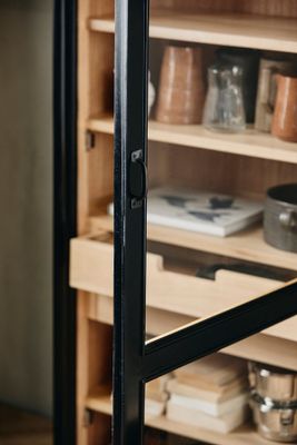 Nordal VIVA skåp, 1 dörr - svart