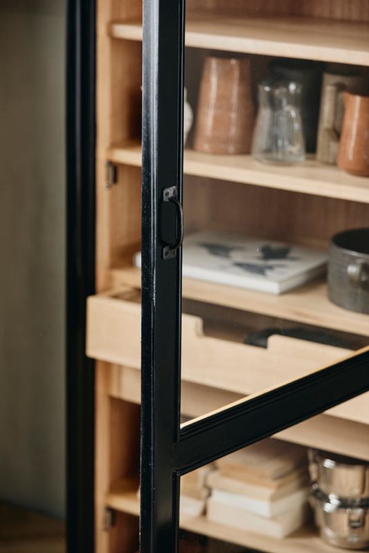 Nordal VIVA skåp, 1 dörr - svart