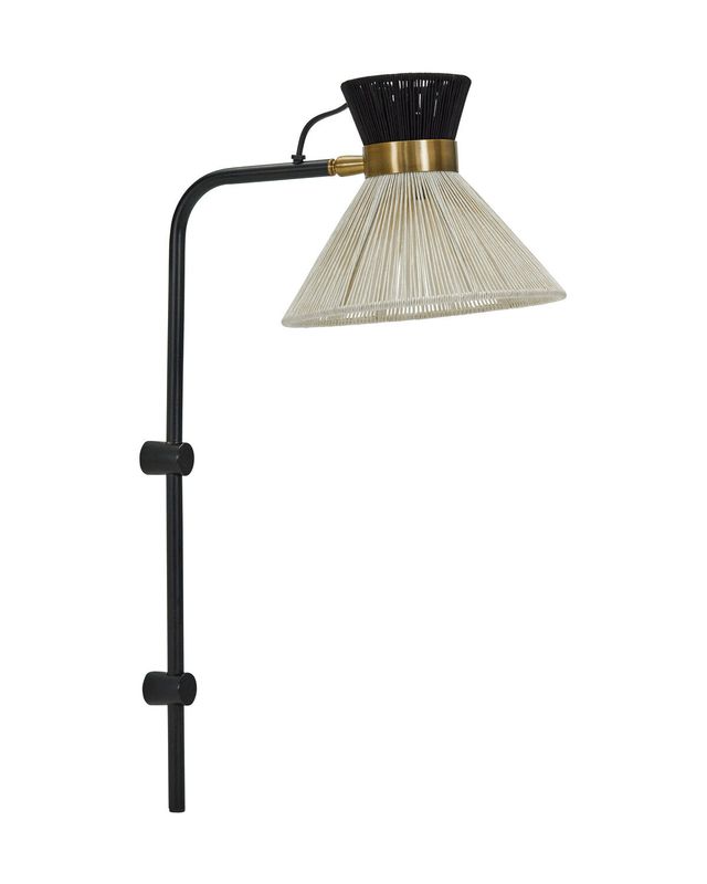 House Doctor Cord Vägglampa Svart