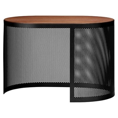 AYTM Pausillus Bord Walnut, Svart 55x36.5 cm