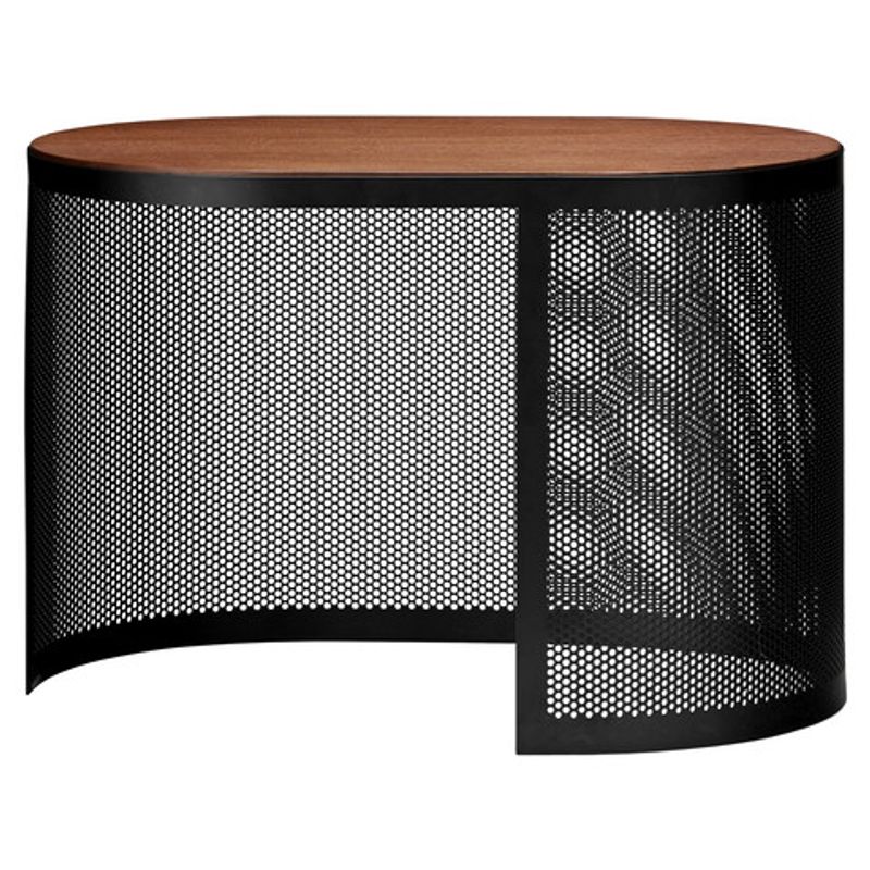 AYTM Pausillus Bord Walnut, Svart 55x36.5 cm