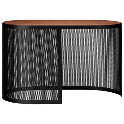 AYTM Pausillus Bord Walnut, Svart 70x43.3 cm