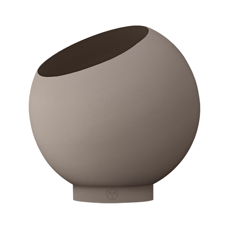 AYTM Globe Kruka Taupe Ø21 cm