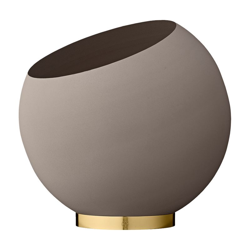 AYTM Globe Kruka Taupe Ø37 cm
