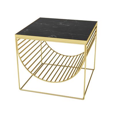 AYTM Sino Bord Guld, Svart 50x44.3 cm