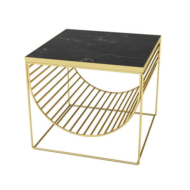 AYTM Sino Bord Guld, Svart 50x44.3 cm