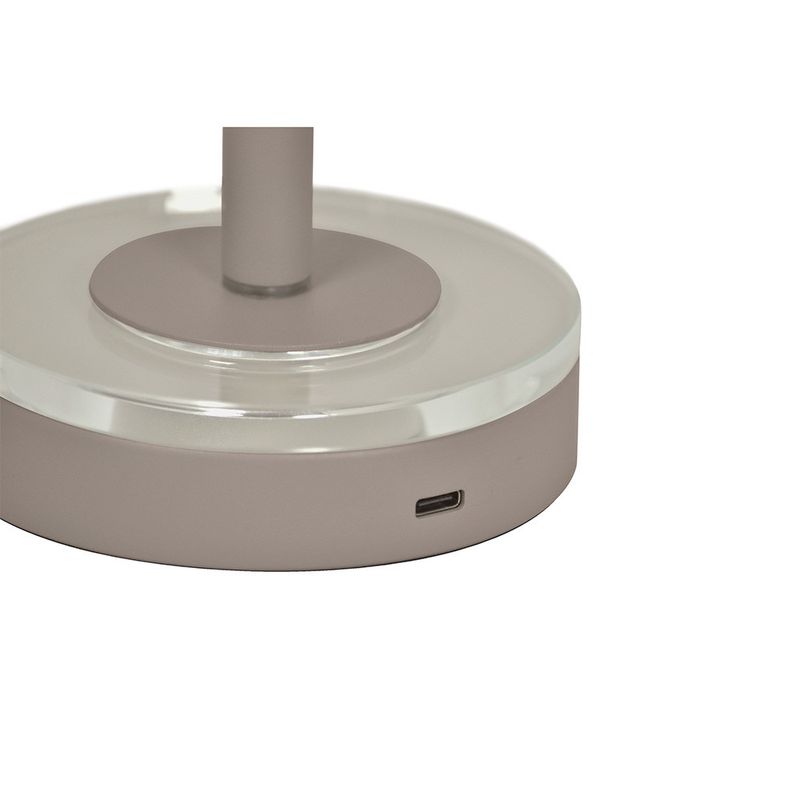 AYTM Luceo Bordslampa Taupe, Klar Ø9.9 cm