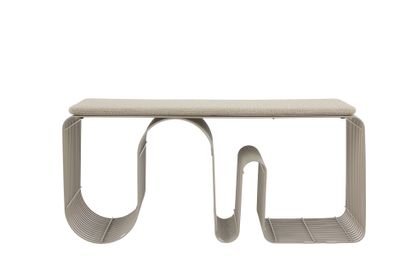 AYTM Curva Bänk Taupe 100x43.2 cm