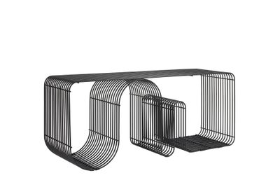 AYTM Curva Bänk Svart 100x43.2 cm