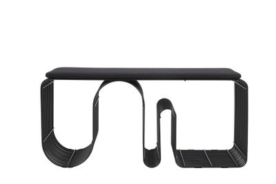 AYTM Curva Bänk Svart 100x43.2 cm
