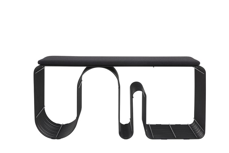 AYTM Curva Bänk Svart 100x43.2 cm