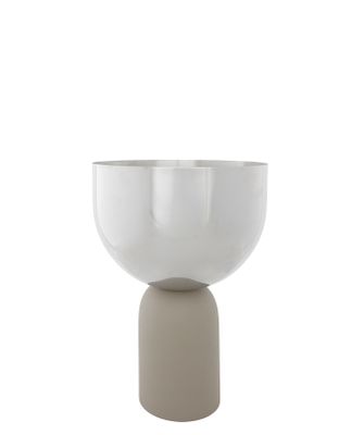 AYTM Torus Kruka Silver, Taupe Ø17 cm