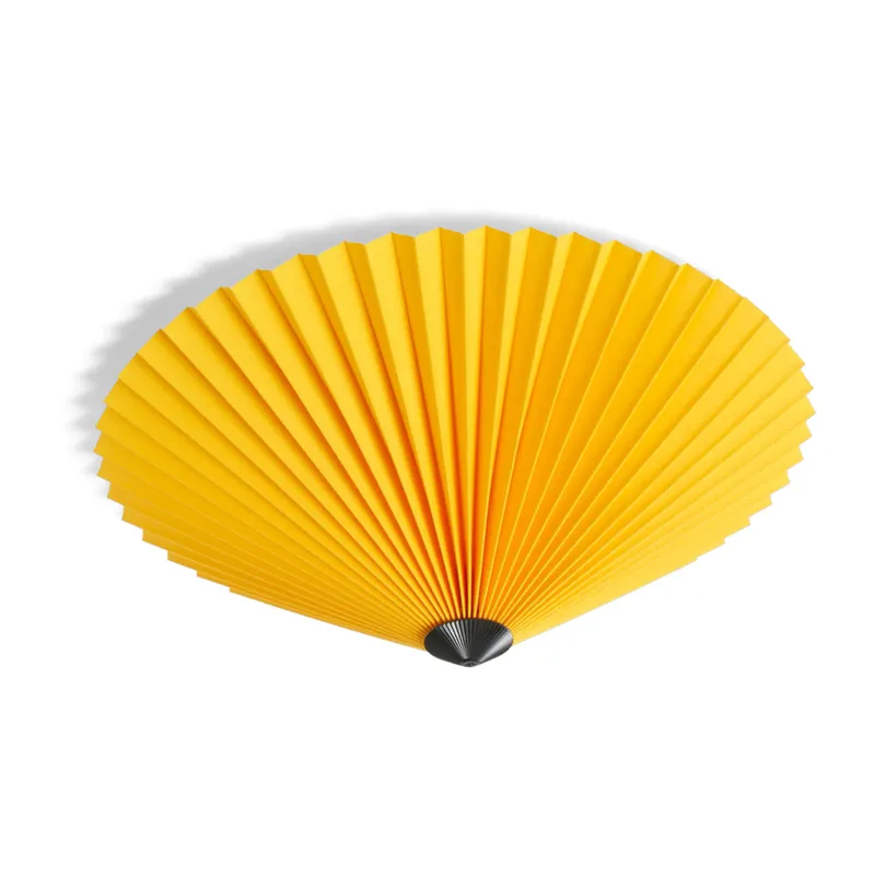 HAY Matin flush mount plafond Yellow, Ø38 cm