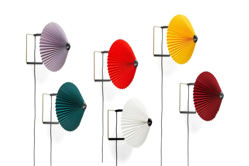 HAY Matin vägglampa, Oxide red
