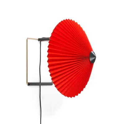 HAY Matin vägglampa, Bright red