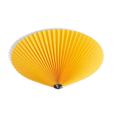 HAY Matin flush mount plafond Yellow, Ø50 cm