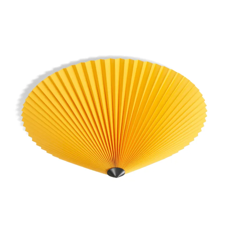 HAY Matin flush mount plafond Yellow, Ø50 cm