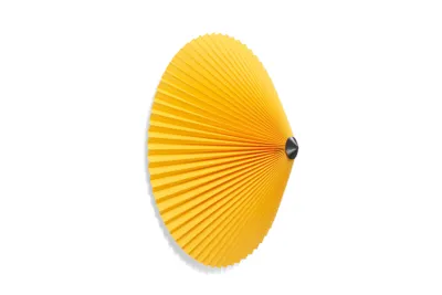 HAY Matin flush mount plafond Yellow, Ø50 cm