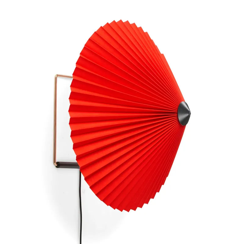 HAY Matin vägglampa, Bright red