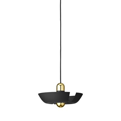 AYTM Cycnus Pendellampa Svart, Guld Ø30 cm