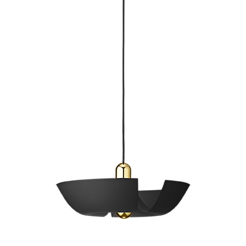 AYTM Cycnus Pendellampa Svart, Guld Ø45 cm