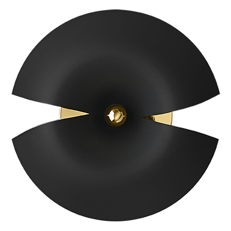 AYTM Cycnus Vägglampa Svart, Guld Ø45 cm