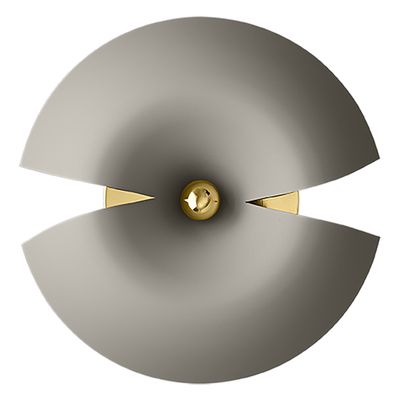 AYTM Cycnus Vägglampa Taupe, Guld Ø45 cm