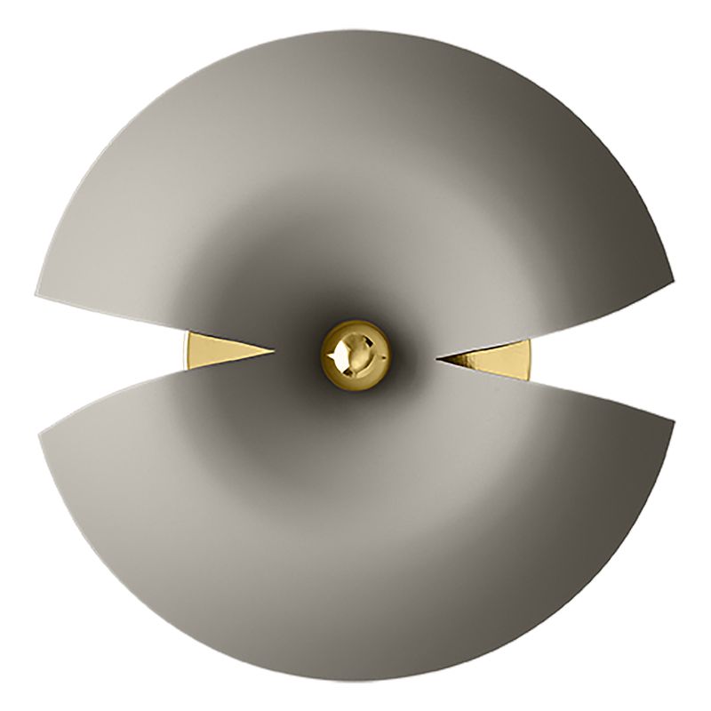 AYTM Cycnus Vägglampa Taupe, Guld Ø45 cm