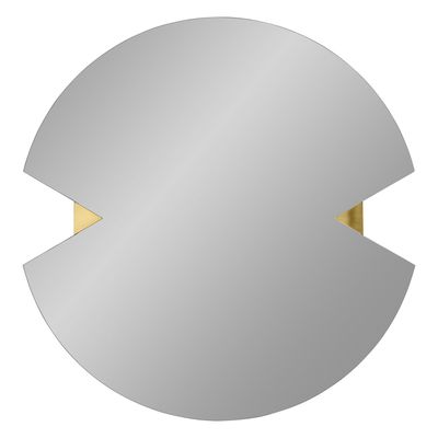 AYTM Verto Spegel Svart, Guld Ø70 cm