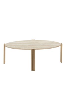 AYTM Tribus Soffbord Light Sand, Travertin 92.4x35 cm