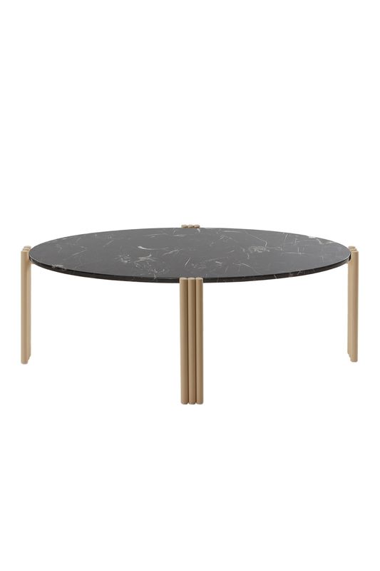 AYTM Tribus Soffbord Light Sand, Svart 92.4x35 cm