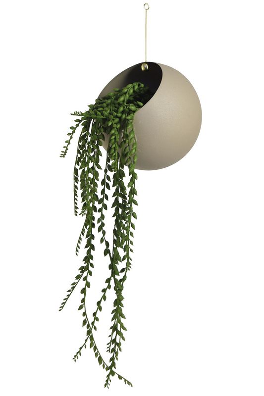 AYTM Globe Kruka Taupe Ø21 cm