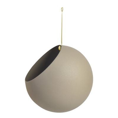 AYTM Globe Kruka Taupe Ø21 cm
