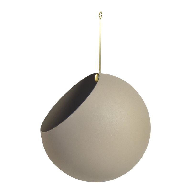 AYTM Globe Kruka Taupe Ø21 cm