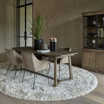 Riviera Maison Miller matbord brun