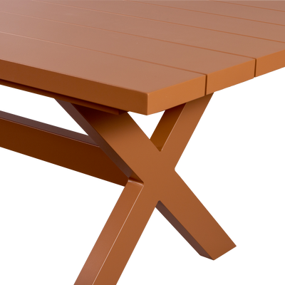 WOOOD DELTA PICKNICK Trädgårdsbord Aluminium TERRA 220x100cm