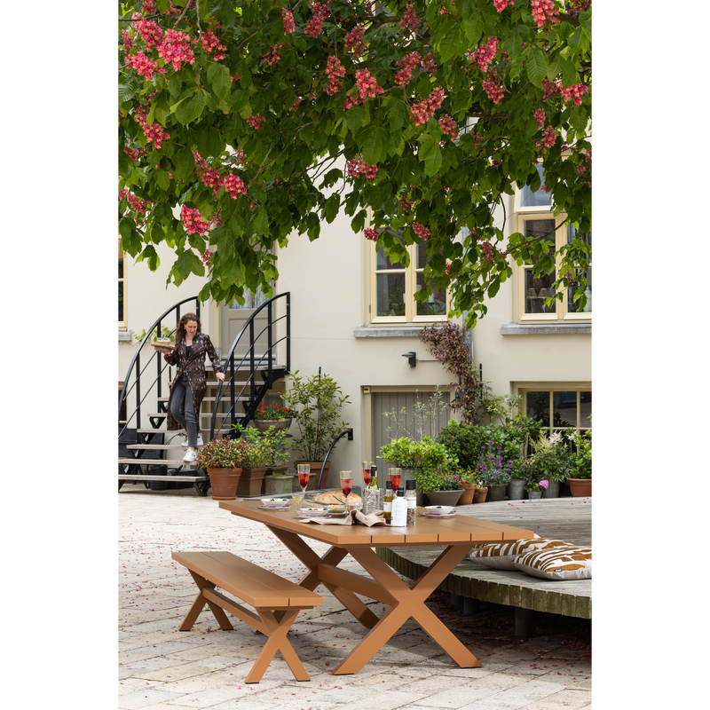 WOOOD DELTA PICKNICK Trädgårdsbord Aluminium TERRA 220x100cm