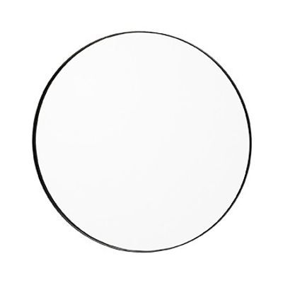 AYTM Circum Spegel Klar, Svart Ø50 cm