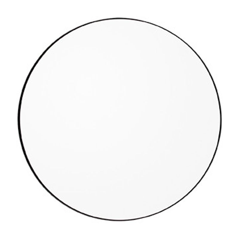 AYTM Circum Spegel Klar, Svart Ø90 cm