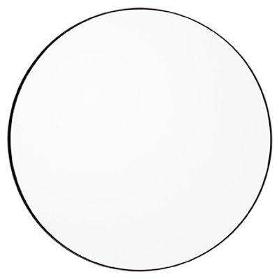 AYTM Circum Spegel Klar, Svart Ø110 cm